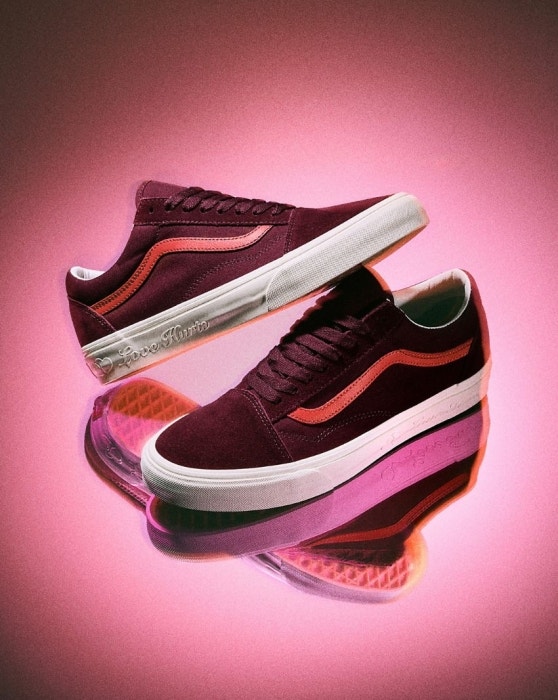 Vans jersey lace old skool port royale & black shoes shop