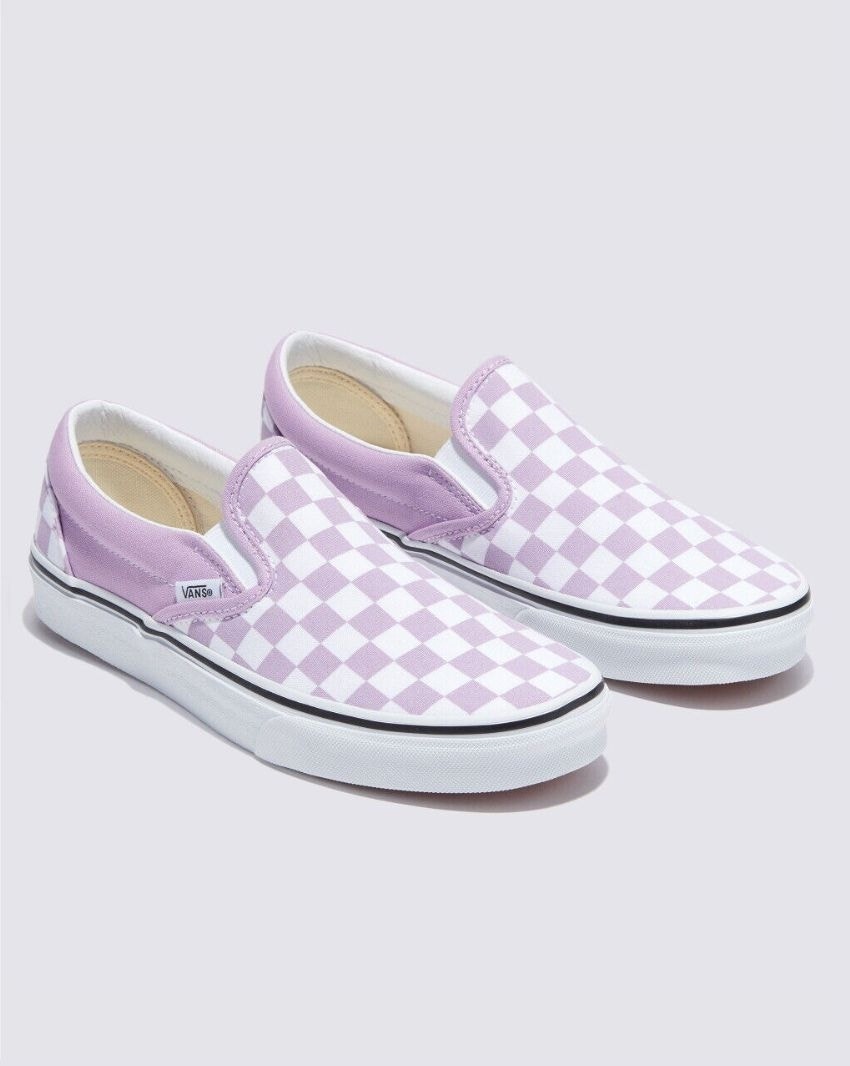 Checkered vans at journeys top