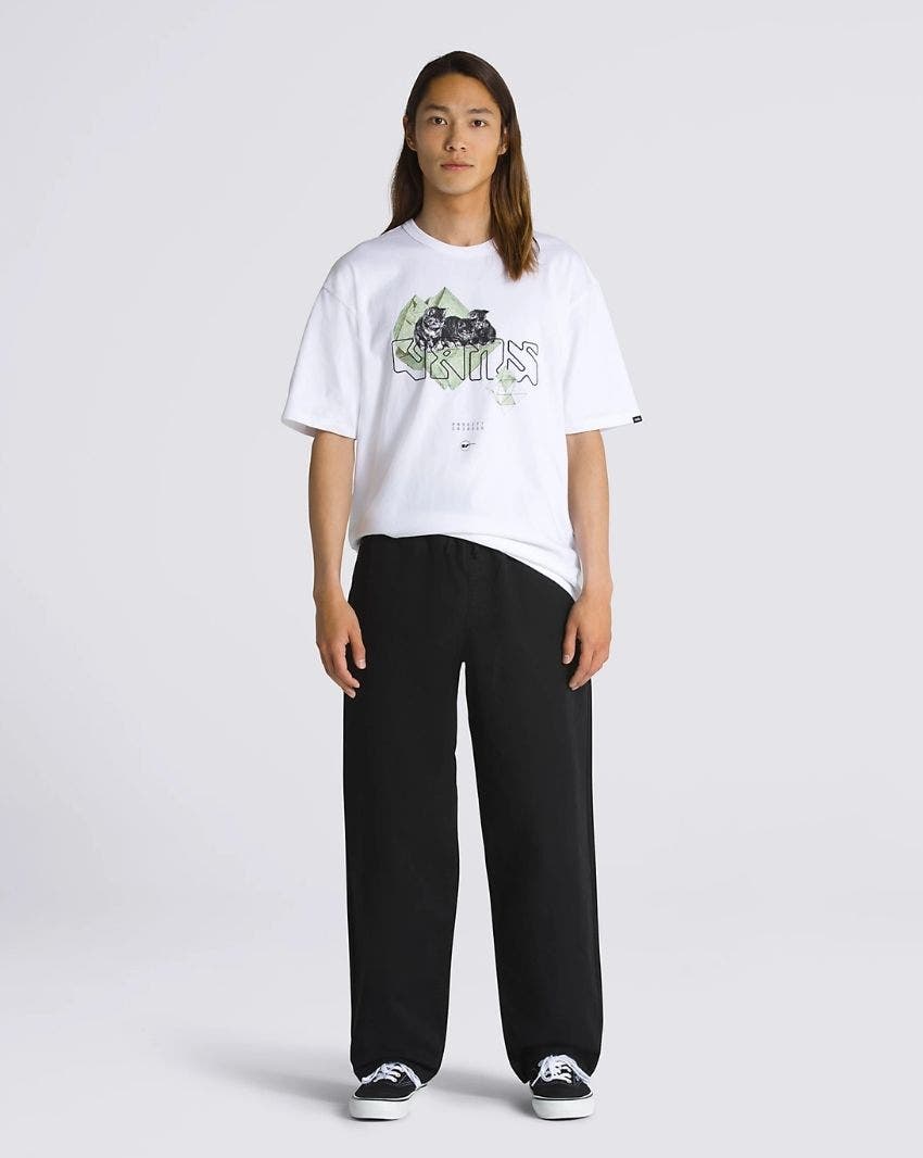 Range Baggy Tapered Elastic Waist Pants - Vans