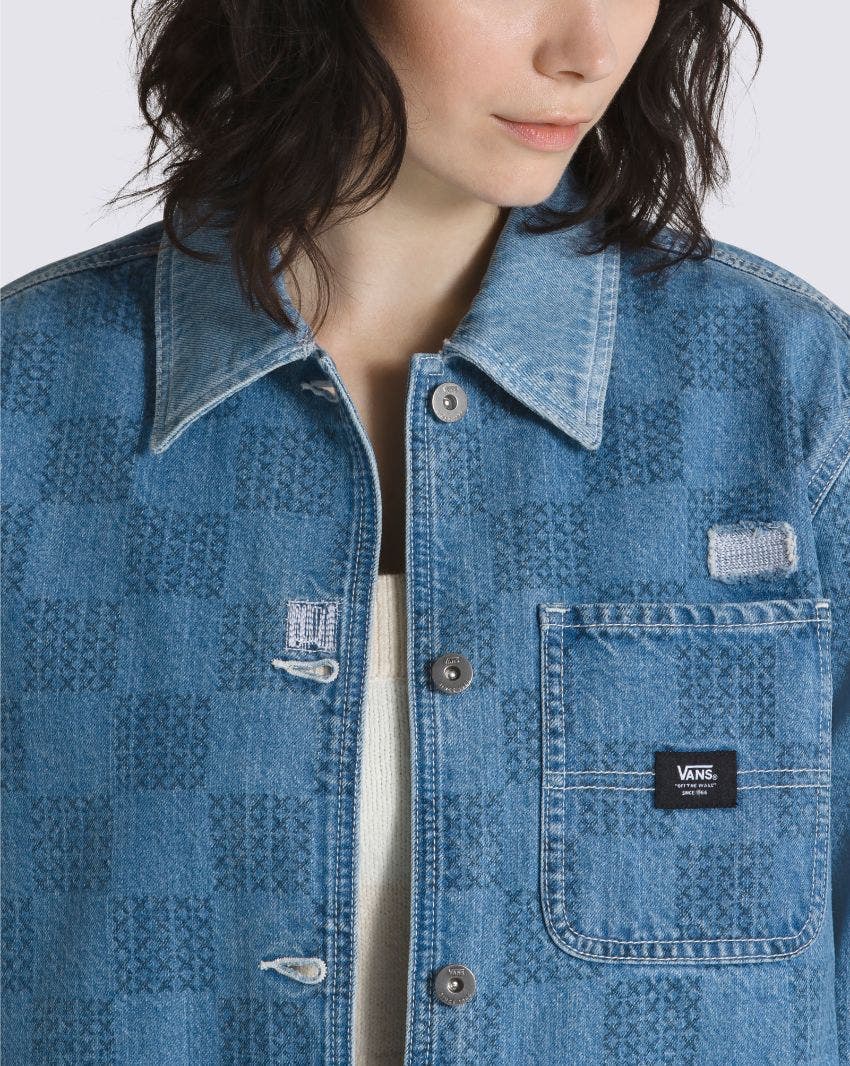 Denim Printed Jacket - Vans